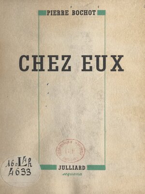 cover image of Chez eux